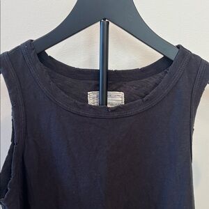 Current/Elliott Black Women's Tank Top